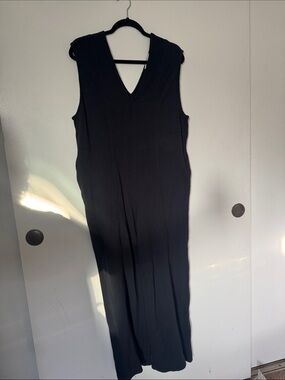 FP Beach V-Neck Wide Leg Jumpsuit Size XS
